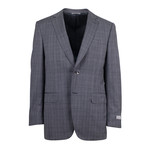Canali // Cornelius Glen Plaid Wool 2 Button Suit // Gray (US: 52R)