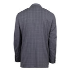 Canali // Cornelius Glen Plaid Wool 2 Button Suit // Gray (US: 46R)