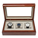 OYOBox Smart Watch Box // Mahogany