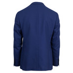 Canali // Wool Blend Slim Fit Suit // Blue (US: 46S)