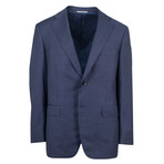 Canali // Wool Slim Fit Suit // Navy (US: 46S)