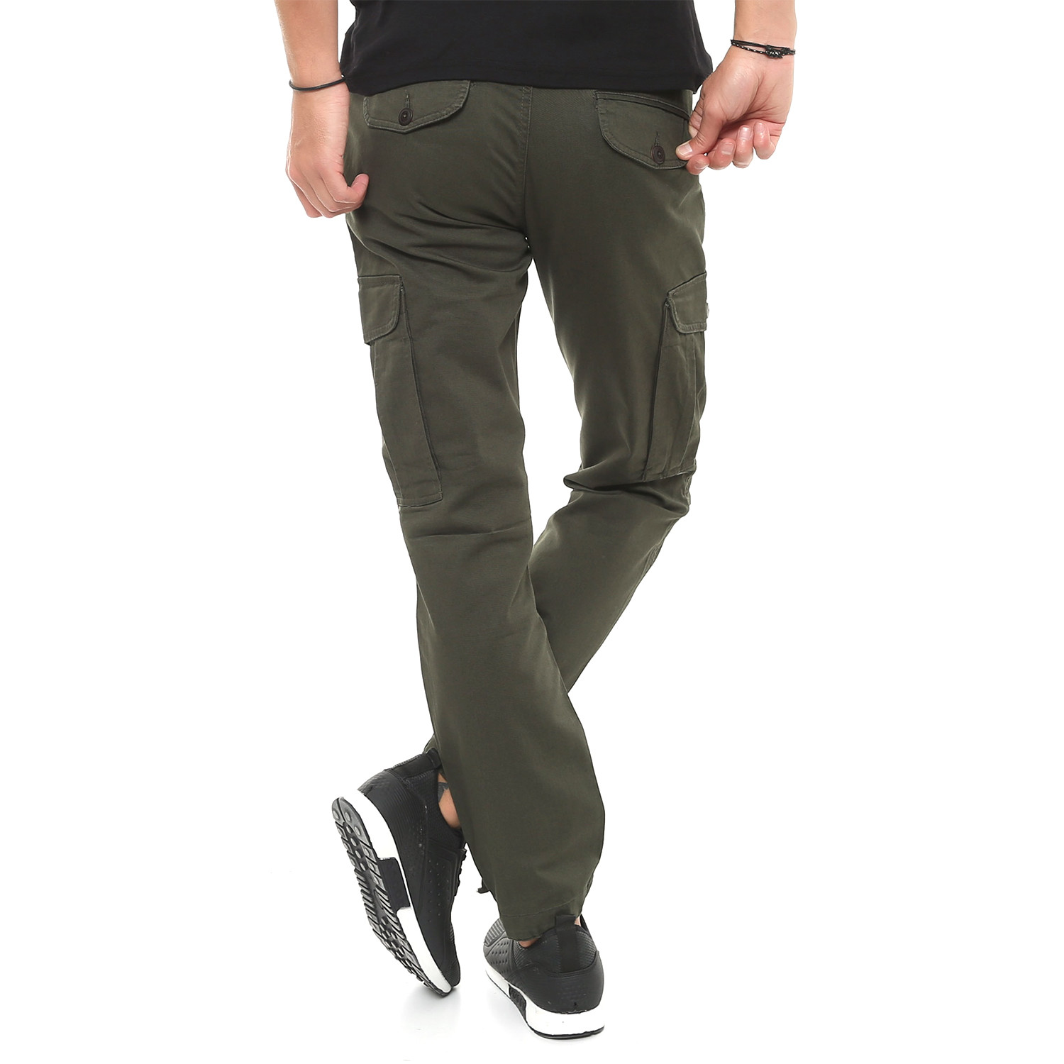 Pants // Khaki Olive (29WX32L) - Cazador Clothing - Touch of Modern