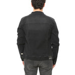 Denim Coat // Black + Black Wash (S)