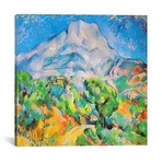La Montagne St. Victoire // Paul Cezanne (18"H x 18"W x 0.75"D)