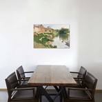 The River Bank, Petit-Andely, 1886 // Paul Signac