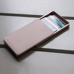 Zenlet 2 Wallet // RFID Blocking Tray (Rose Gold)
