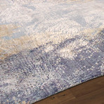 Cosmo Silk + Wool Area Rug // Multicolor V // 8' 1" X 10' 1"