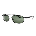 Carrera // Men's 506S Polarized Sunglasses // Black
