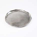 Cascade 13" Round Tray Frosted