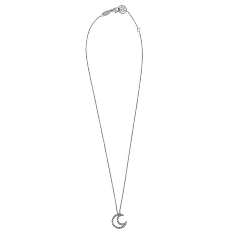 Vintage Zoccai 18k White Gold Diamond Necklace // Chain: 16"