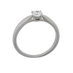 Vintage Tiffany & Co. Platinum Diamond Solitaire Ring // Ring Size: 4.75