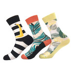 Vacation Sock Bundle // 3 Pack // Multicolor