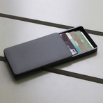 Zenlet 2 Wallet // RFID Blocking Tray (Space Gray)