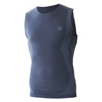 VivaSport // 5 Sleeveless T-Shirt // Blue (L-XL)