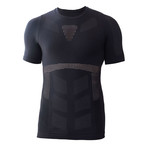 Iron-Ic // 4.0 Extra Light Rete T-Shirt // Black (L/XL)