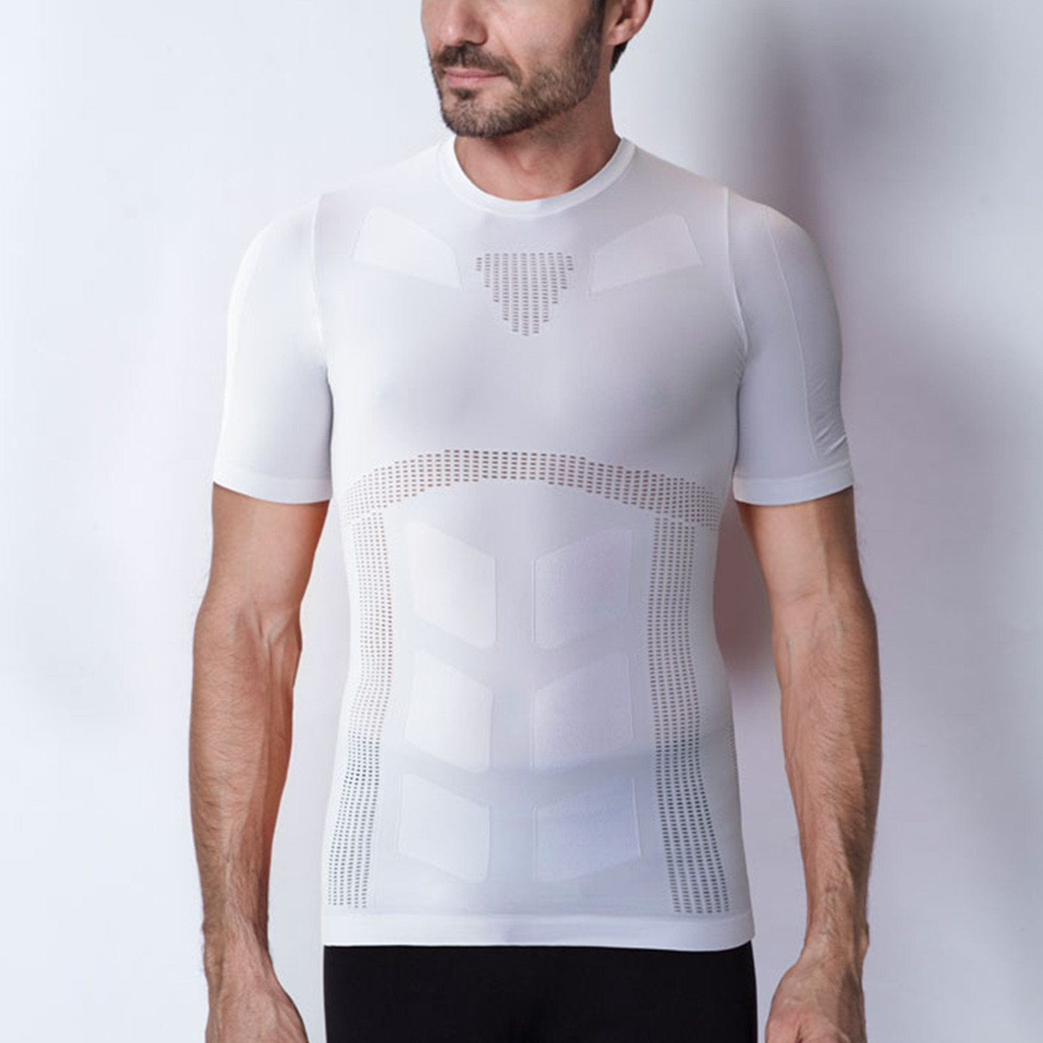 Iron-Ic // 4.0 Extra Light Rete T-Shirt // White (S/M) - Viva Sport ...