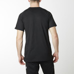 Rugby Striped Short Sleeve Tee // Black (L)