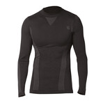 Iron-Ic // 4.0 Long Sleeve Fleece T-Shirt // Black (L/XL)