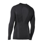 Iron-Ic // 4.0 Long Sleeve Fleece T-Shirt // Black (S/M)