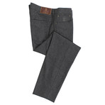 Brunello Cucinelli // Wool Flannel Five Pocket Jeans // Gray (58)
