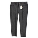Brunello Cucinelli // Wool Five Pocket Jeans V // Gray (44)