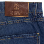 Brunello Cucinelli // Faded Denim Jeans V1 // Blue (45)