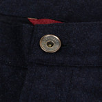 Wool Five Pocket Jeans // Navy Blue (54)