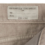 Brunello Cucinelli // Cotton Denim Jeans // Light Tan (45)