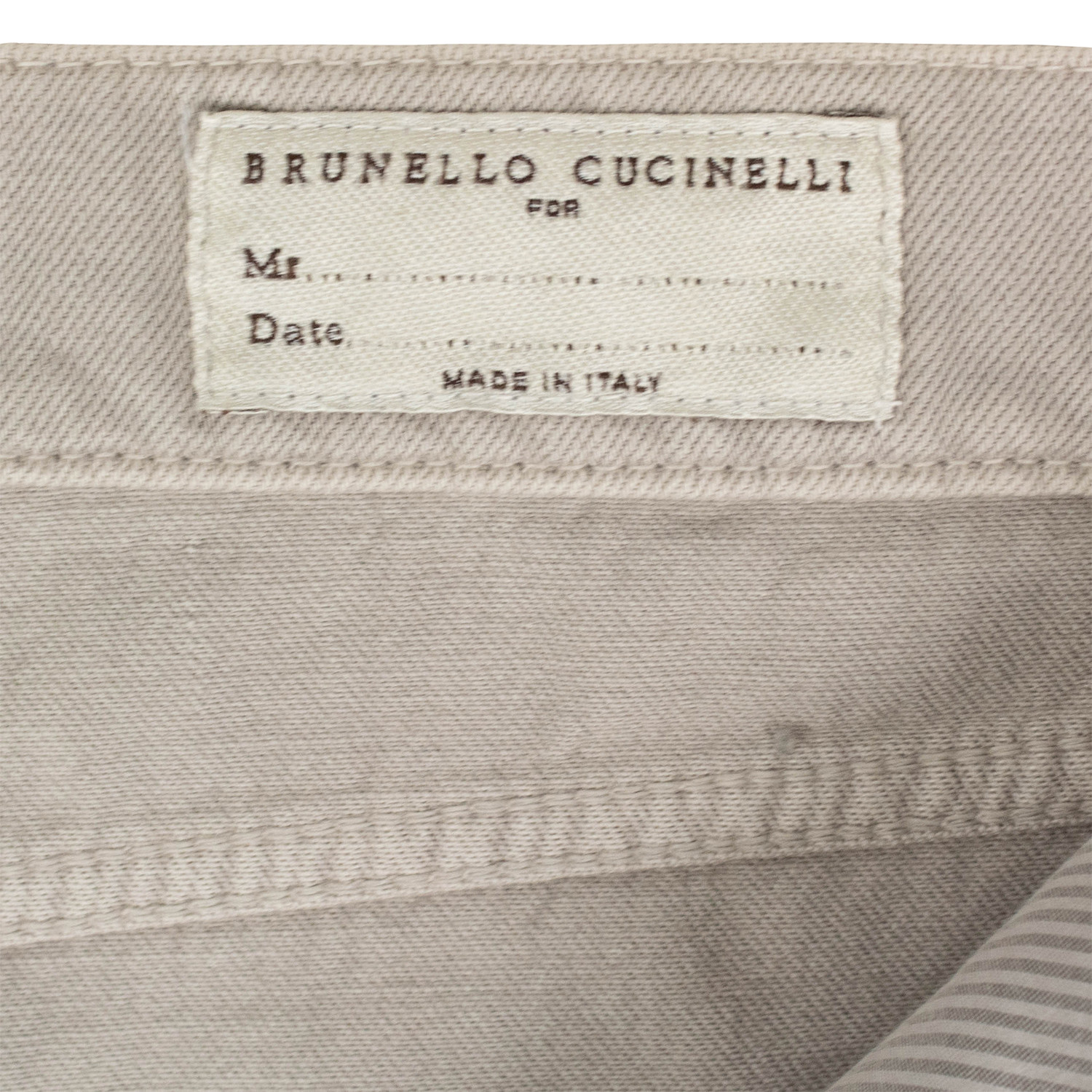 Brunello Cucinelli // Cotton Distressed Denim Jeans // Tan (59) - Tom ...