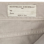Brunello Cucinelli // Cotton Distressed Denim Jeans // Tan (44)