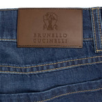Brunello Cucinelli // Faded Denim Jeans // Blue (56)