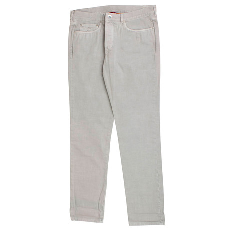 Brunello Cucinelli // Cotton Denim Jeans // Gray (45)