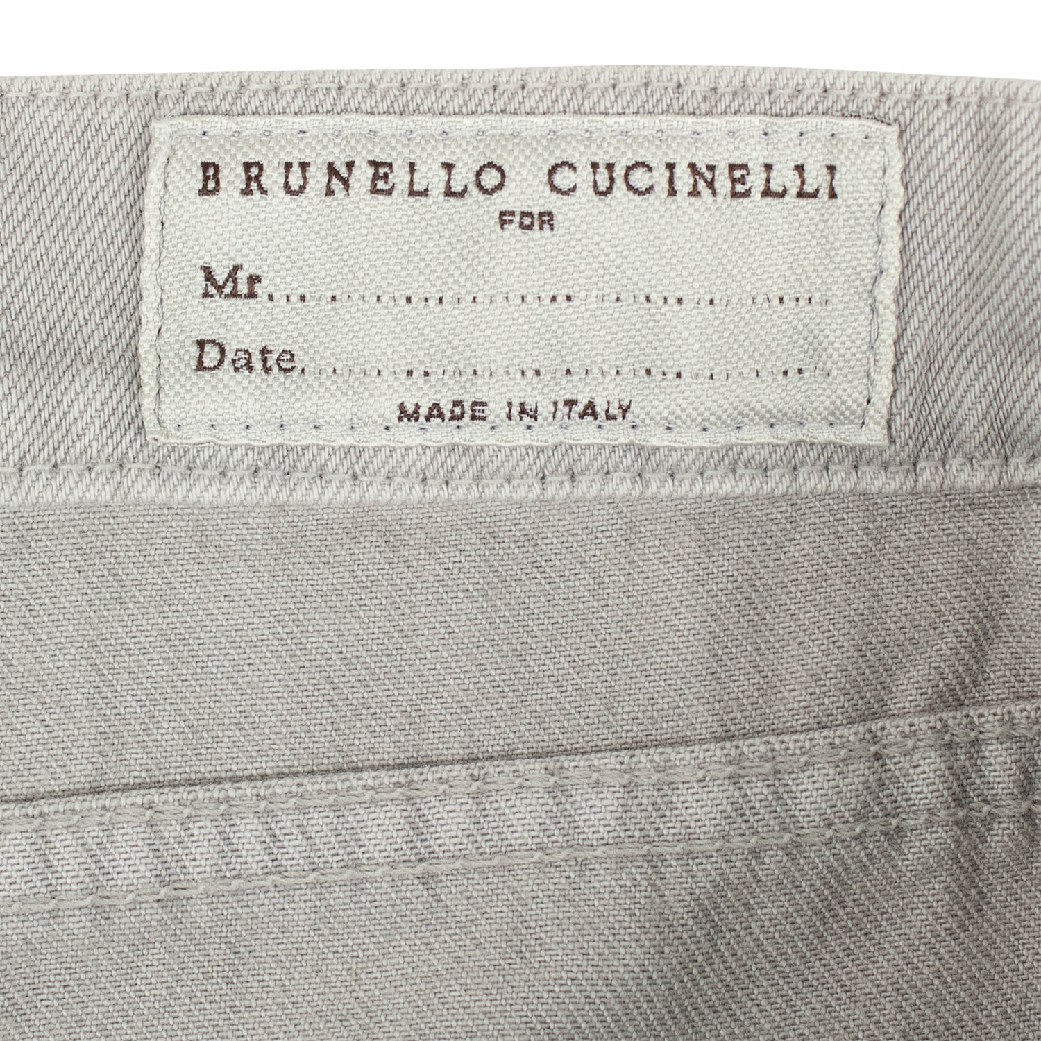 Brunello Cucinelli // Cotton Denim Jeans // Gray (54) - Tom Ford ...