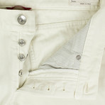 Brunello Cucinelli // Cotton Denim Jeans // Ivory (56)