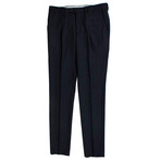 Wool Leisure Fit Dress Pants // Marine Blue (50)