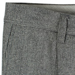 Brunello Cucinelli // Check Wool Dress Pants // Black + White (56)