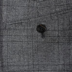 Brunello Cucinelli // Houndstooth Wool Dress Pants V // Gray (54)