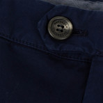 Cotton Dress Pants // Navy Blue (44)