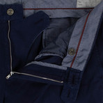 Cotton Dress Pants // Navy Blue (44)