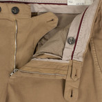 Brunello Cucinelli // Cotton Dress Pants // Tan (50)
