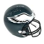 Nick Foles // Signed Philadelphia Eagles Full Size Replica Helmet