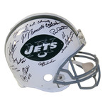 1969 NY Jets Team // Signed Throwback Helmet