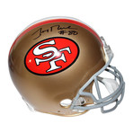 Signed SF 49ers Helmet // Jerry Rice