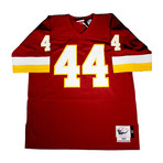 John Riggins // Signed Washington Redskins Replica Mitchell + Ness Jersey