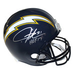 Ladainian Tomlinson // Signed SD Chargers Replica Helmet