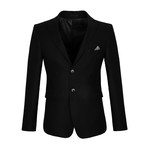 Hall Blazer Jacket // Black (XL)
