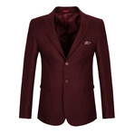 Robinson Blazer Jacket // Bordeaux (3XL)