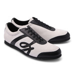 Suede Fashion Sneaker // Gray + Black (Euro: 40)