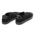 Suede Two Tone Fashion Sneaker // Black (Euro: 43)