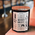 Whiskey + Suede Combo Pack // Wooden Wicked Candles // 12oz